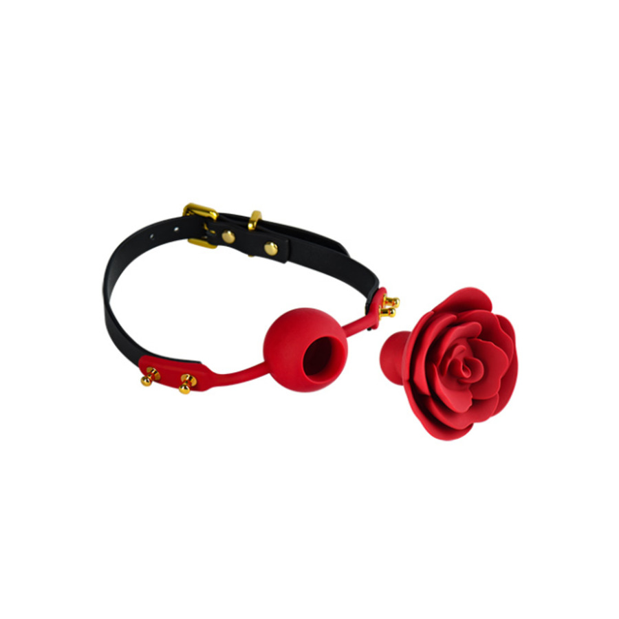 Zalo - Rose Ball Gag S&M